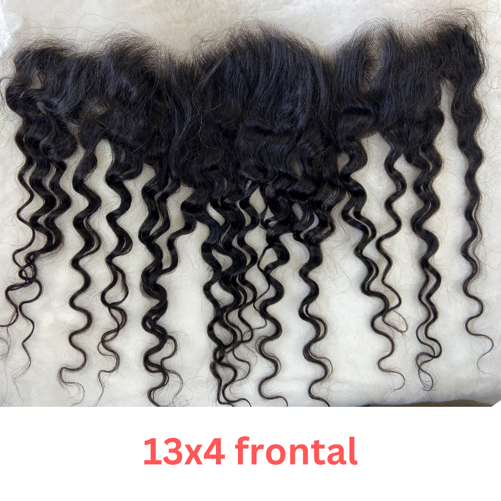 Deep Wave 4X4/5X5/13x4 Lace Closure & Frontal