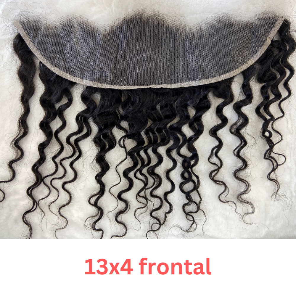 Deep Wave 4X4/5X5/13x4 Lace Closure & Frontal
