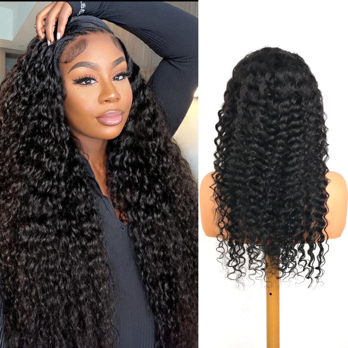 We Heart Hair 13x6 Full Frontal 100% Virgin Human Hair Straight Lace Front Wig 180% Density