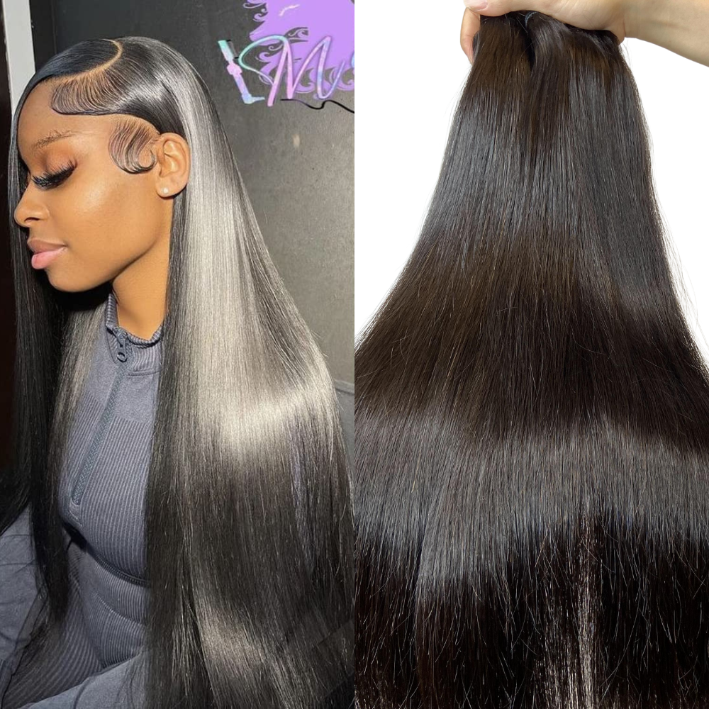 Cambodian 11A Virgin Human Hair Bundle Silky Straight 1 Bundle