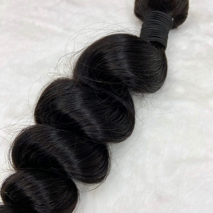 Loose Wave 100% Virgin Human Hair Bundle 1 Piece