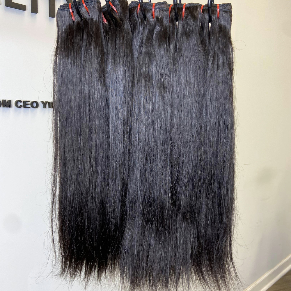 Cambodian 11A Virgin Human Hair Bundle Silky Straight 1 Bundle