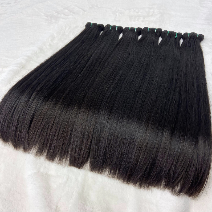 We Heart Hair Raw Cambodian Silky Straight Double Drawn Hair 14 inch-26 inch