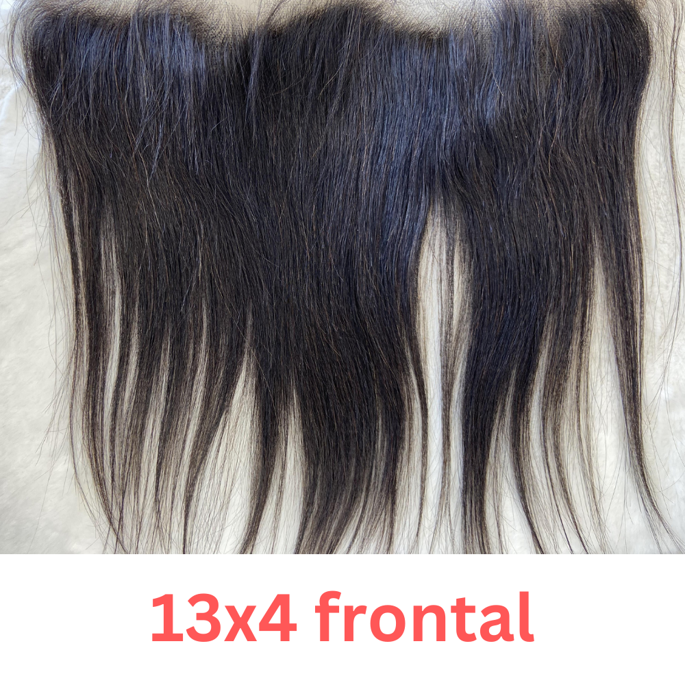Straight 2x6/4X4/5X5/13x4 Lace Frontal Transparent Lace Virgin Hair Closure