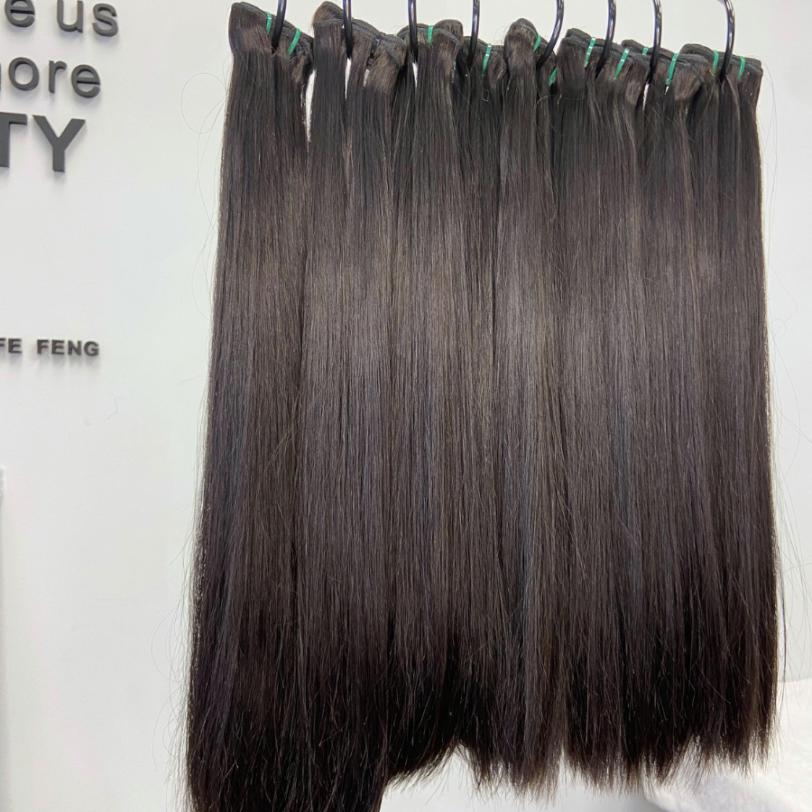 We Heart Hair Raw Cambodian Silky Straight Double Drawn Hair 14 inch-26 inch