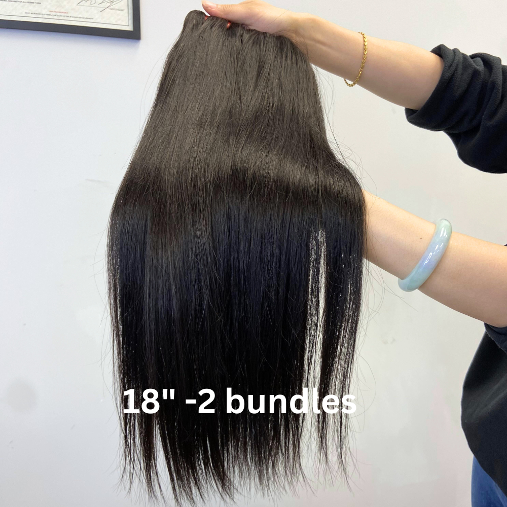 Cambodian 11A Virgin Human Hair Bundle Silky Straight 1 Bundle