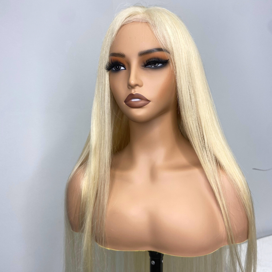 We Heart Hair 13x4 Lace Front Blonde Human Hair Wig Straight