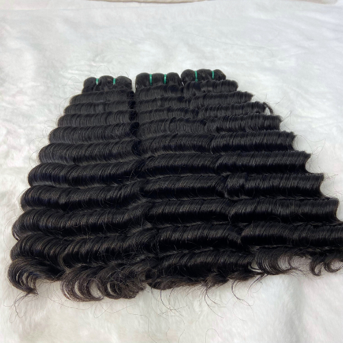 We Heart Hair Raw Cambodian Deep Wavy Double Drawn Hair 14 inch-26 inch