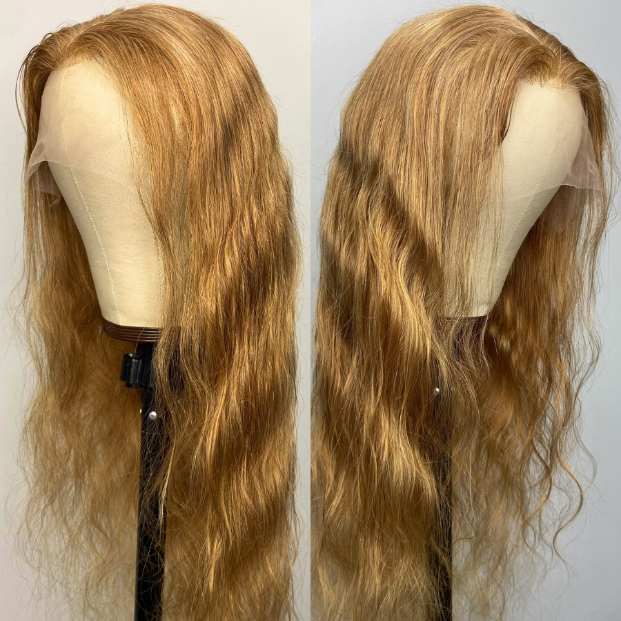 We Heart Hair Honey Blonde 13x4 Full Frontal Lace Front Human Hair Wig Body Wave