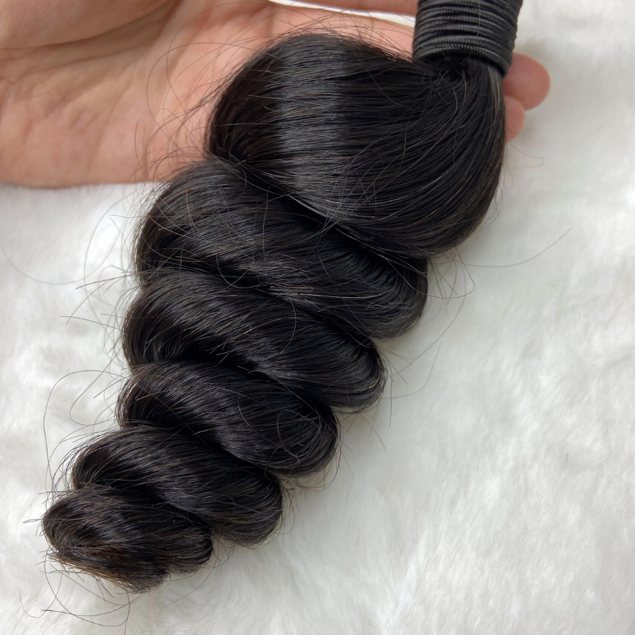 Loose Wave 100% Virgin Human Hair Bundle 1 Piece