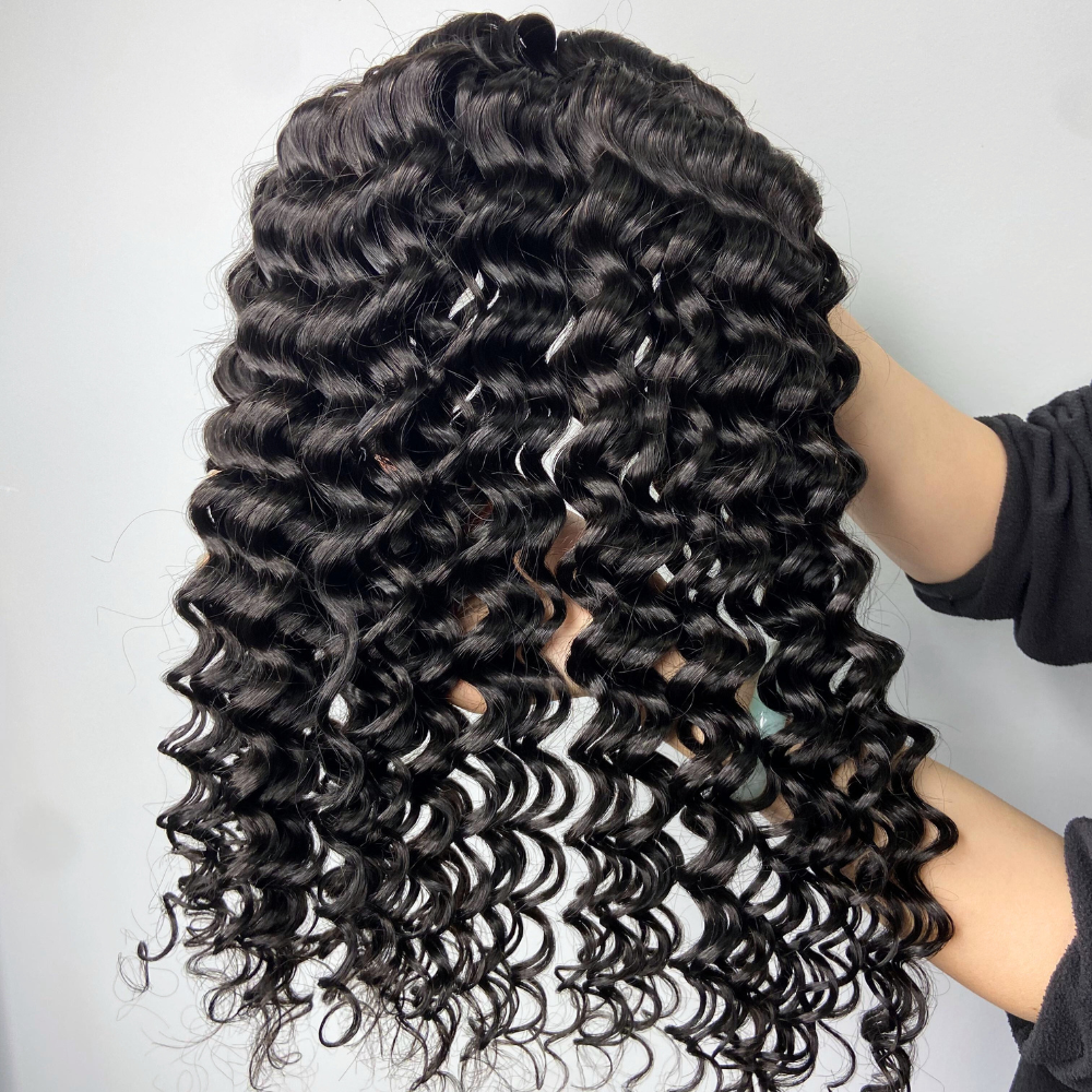 Cambodian 11A Deep Wave Curly Virgin Human Hair Bundle