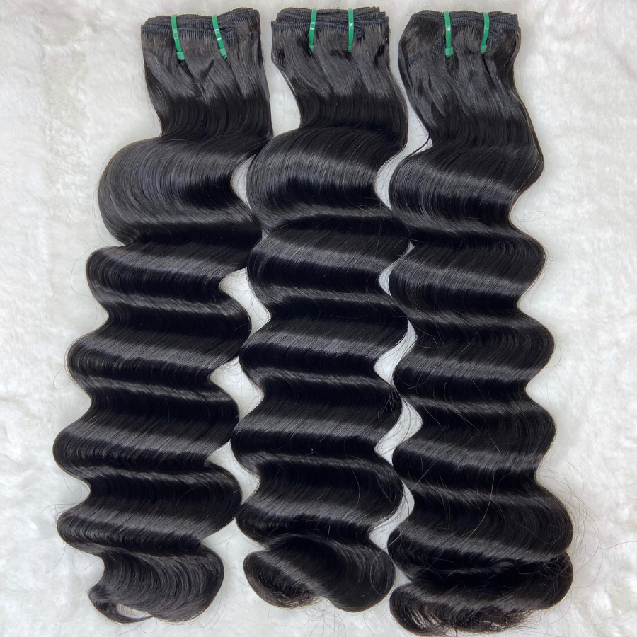We Heart Hair Cambodian Double Drawn Hair Indian Romance Wave Natural Black 14 inch-26 inch