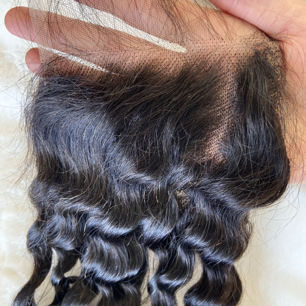 Deep Wave 4X4/5X5/13x4 Lace Closure & Frontal