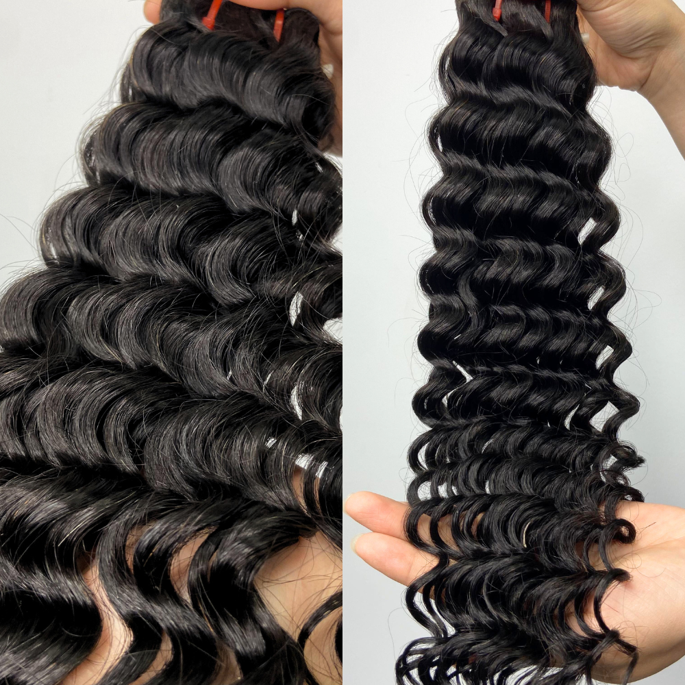Cambodian 11A Deep Wave Curly Virgin Human Hair Bundle