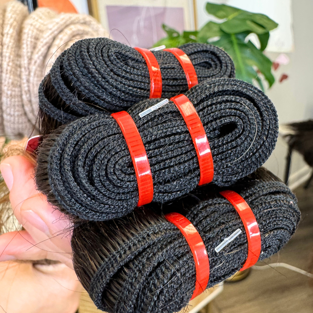 We Heart Hair F1B/30 Cambodian Straight Body Wave Brown Highlight 11A Virgin Human Hair