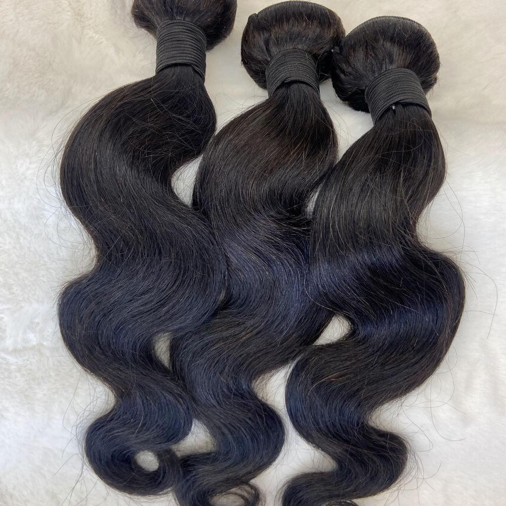 We Heart Hair Body Wave 3 Bundles Natural Black Virgin Human Hair
