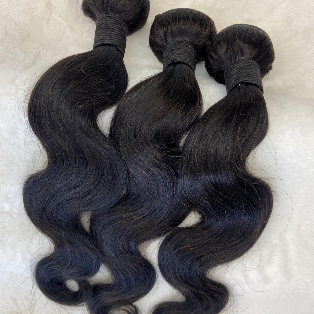 We Heart Hair Body Wave 3 Bundles Natural Black Virgin Human Hair