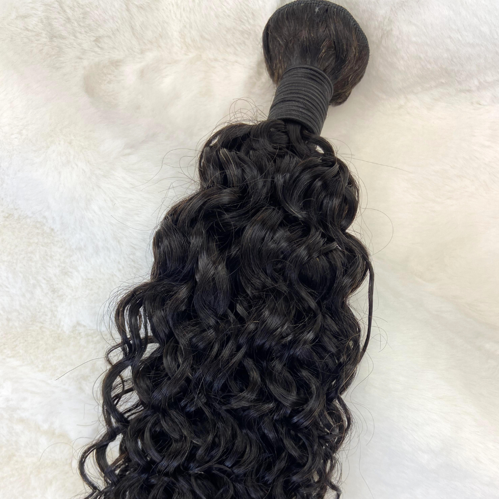 We Heart Hair Malaysian Curly 1PC Natural Black Unprocessed Virgin Human Hair
