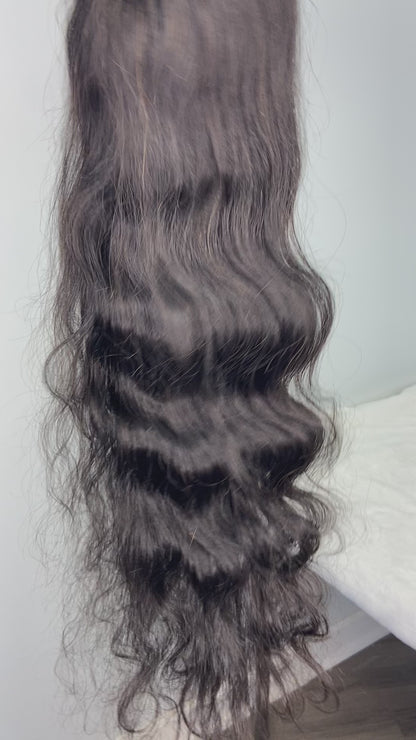 We Heart Hair 13X4 Transparent Lace Front Body Wave Human Hair Wig