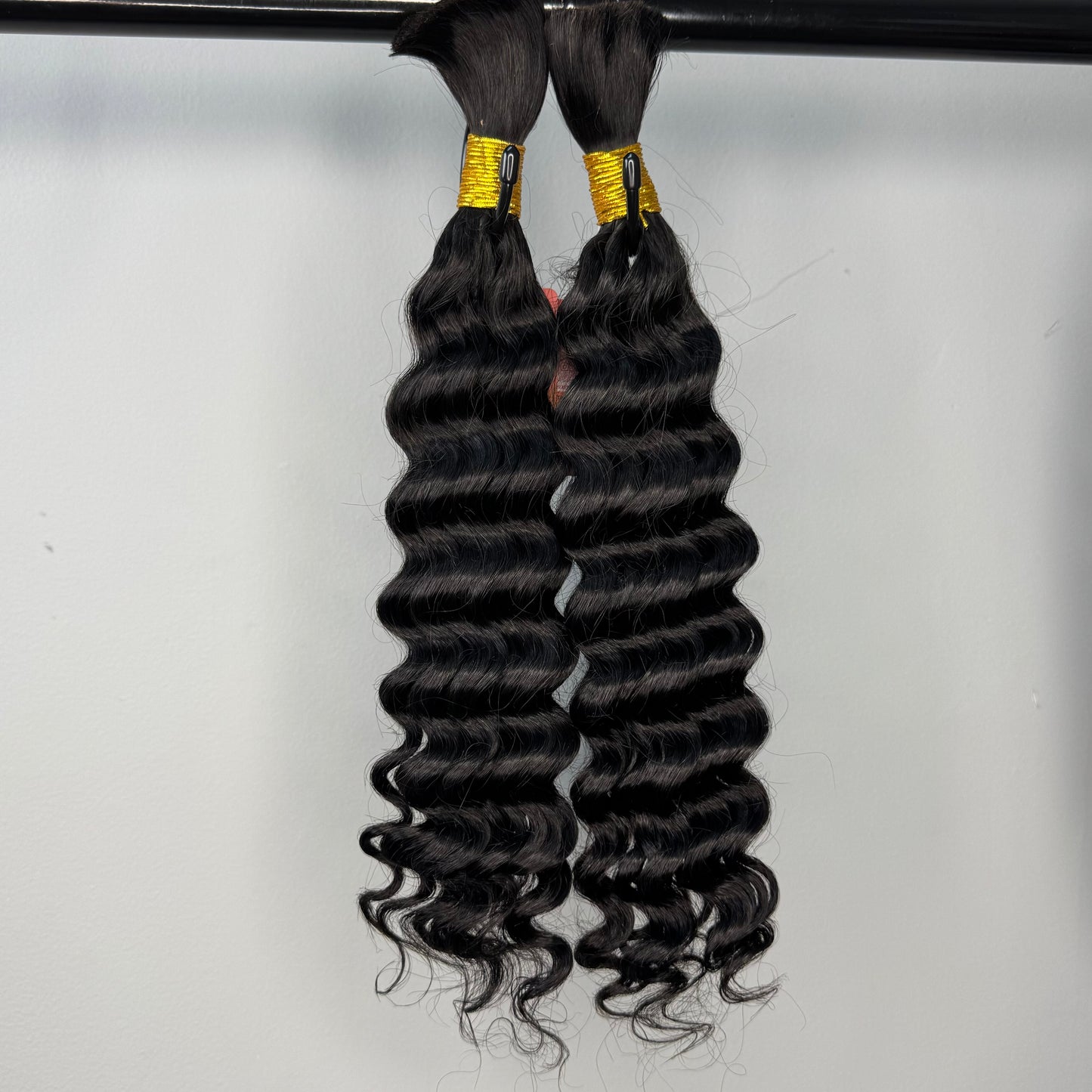 [We Heart Hair] Boho Braids 100% Cambodian Human Hair Bulk Braiding Hair Deep Wave Loose Deep Wave Honey Blonde 4/27