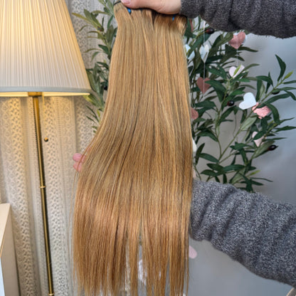 We Heart Hair 9A Honey Blonde Color 27 Straight Malaysian Remy Virgin Human Hair Bundle