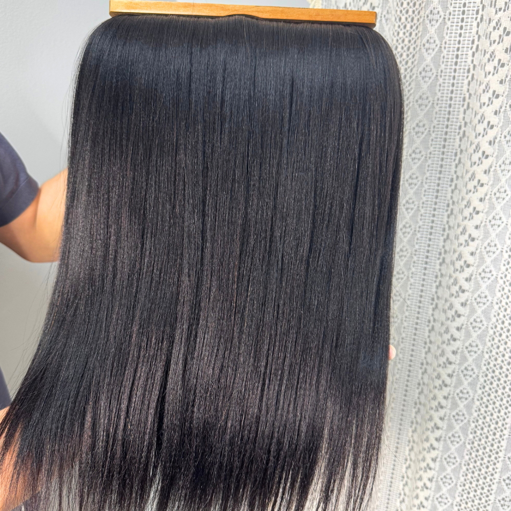 We Heart Hair Cambodian 11A Yaki Perm Straight Bundle 100% Virgin Human Hair