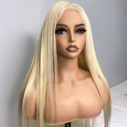 We Heart Hair 13x4 Lace Front Blonde Human Hair Wig Straight