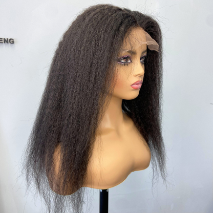 We Heart Hair 5x6 Closure Glueless Wig 18 Inch Kinky Straight Ready To Wear