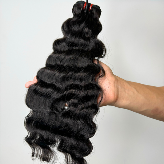We Heart Hair Burmese Wavy 11A 100% Human Hair Natural Wavy