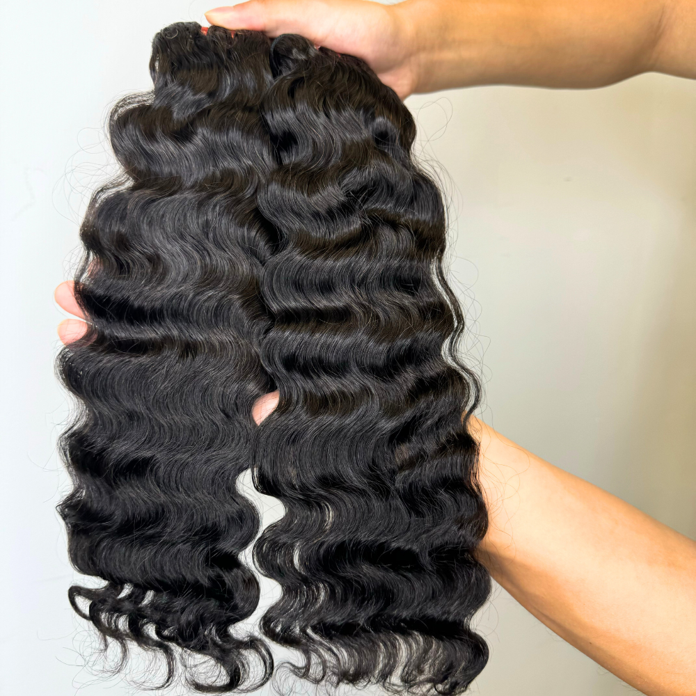 We Heart Hair Burmese Wavy 11A 100% Human Hair Natural Wavy