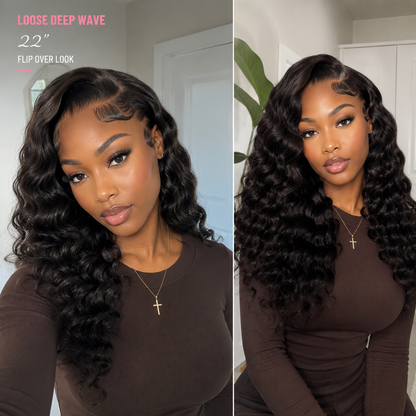 【WE HEART HAIR】100% Human Hair Feather Crochet Hair Burmese Curly Loose Deep Wave Miracle Knots Lightweight Natural Look