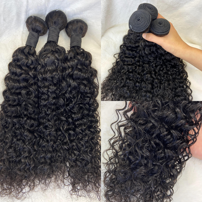 We Heart Hair 3 Bundles Malaysian Curly Natural Black Virgin Human Hair Bundle
