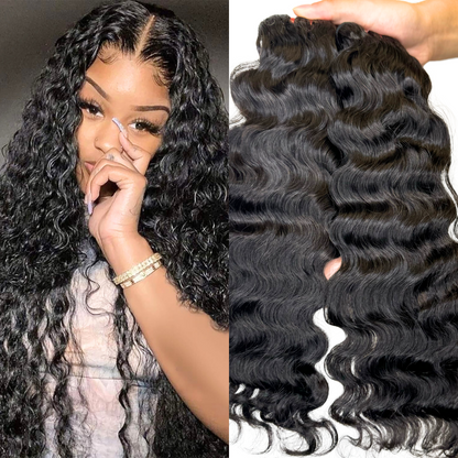 We Heart Hair Burmese Wavy 11A 100% Human Hair Natural Wavy