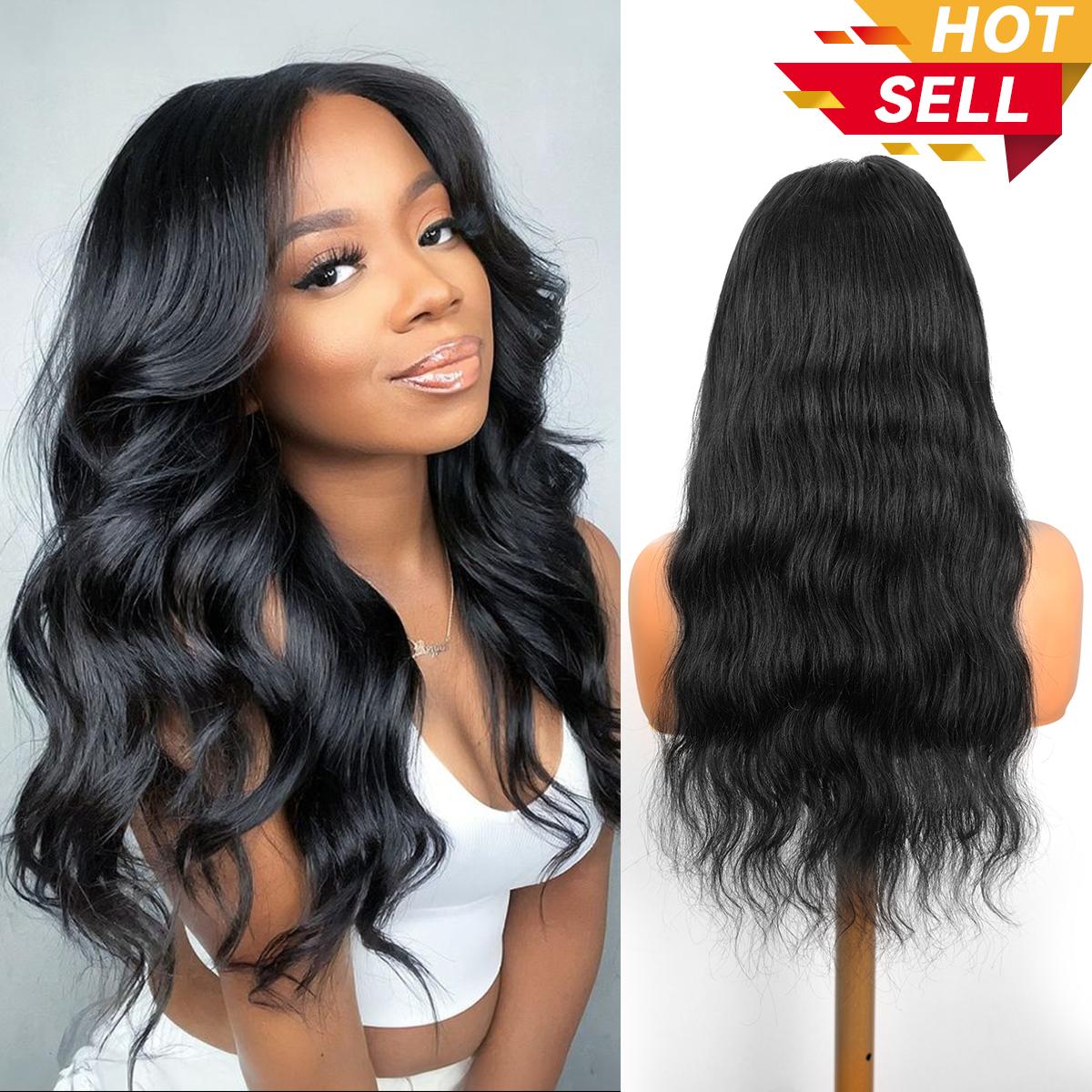 We Heart Hair 6x6 Glueless Closure 100% Virgin Human Hair Wig 200% Density Body Wave Straight Transparent Lace